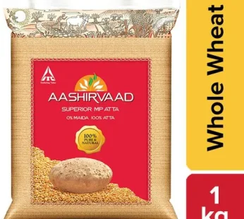 Aashirvaad Atta – 100% Whole Wheat Atta, Chakki Fresh, No Maida