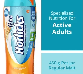 Horlicks Lite Health & Nutrition Drink – Regular Malt Flavour