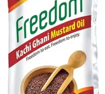 Freedom Kachi Ghani Mustard Oil Pouch  (1 L)