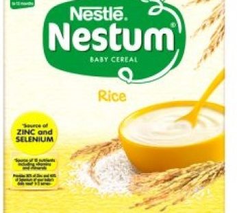 Nestlé NESTUM Baby Cereal From 6 to12 months Rice 300gm Bag in Box Pack Stage-1